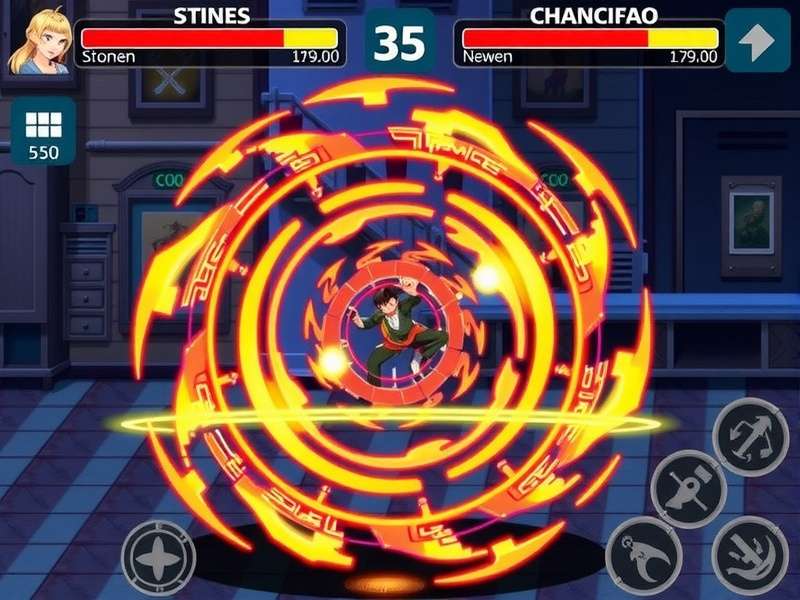 Legendary Spin Combatant gameplay screenshot
